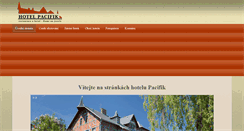 Desktop Screenshot of hotel-pacifik.cz